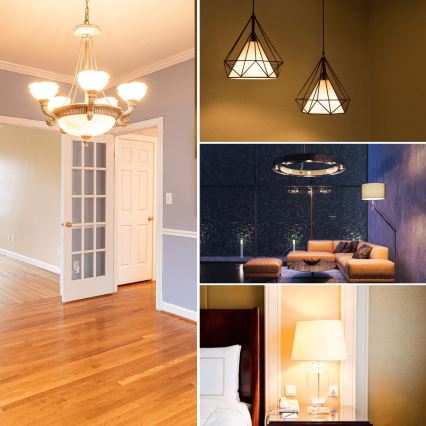 Светодиодная лампочка с датчиком освещенности A60 E27/12W/230V 3000K - Aigostar