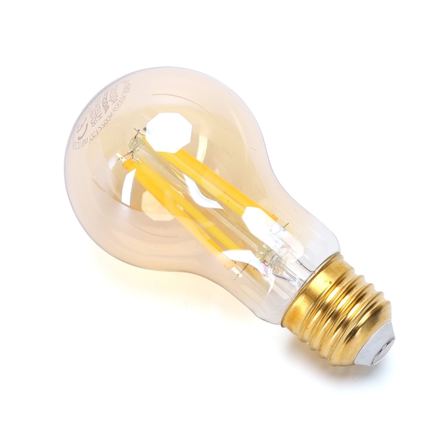 Светодиодная лампочка с регулированием яркости A60 E27/6W/230V 2700-6500K Wi-Fi - Aigostar