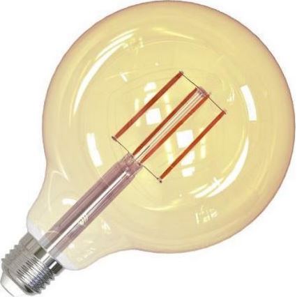 Светодиодная лампочка с регулированием яркости FILAMENT G125 E27/12W/230V 2000K