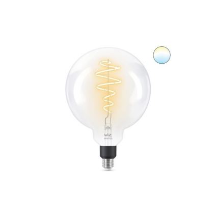 Светодиодная лампочка с регулированием яркости FILAMENT G200 E27/6,5W/230V 2700-6500K CRI 90 Wi-Fi - WiZ