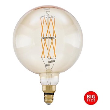 Светодиодная лампочка с регулированием яркости G200 E27/8W/230V 2100K - Eglo 11687