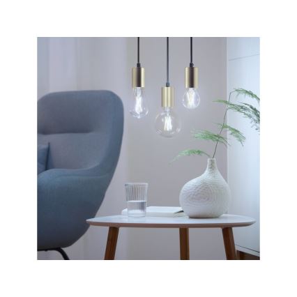 Светодиодная лампочка с регулированием яркости FILAMENT ST64 E27/6,7W/230V 2700-6500K CRI 90 Wi-Fi - WiZ