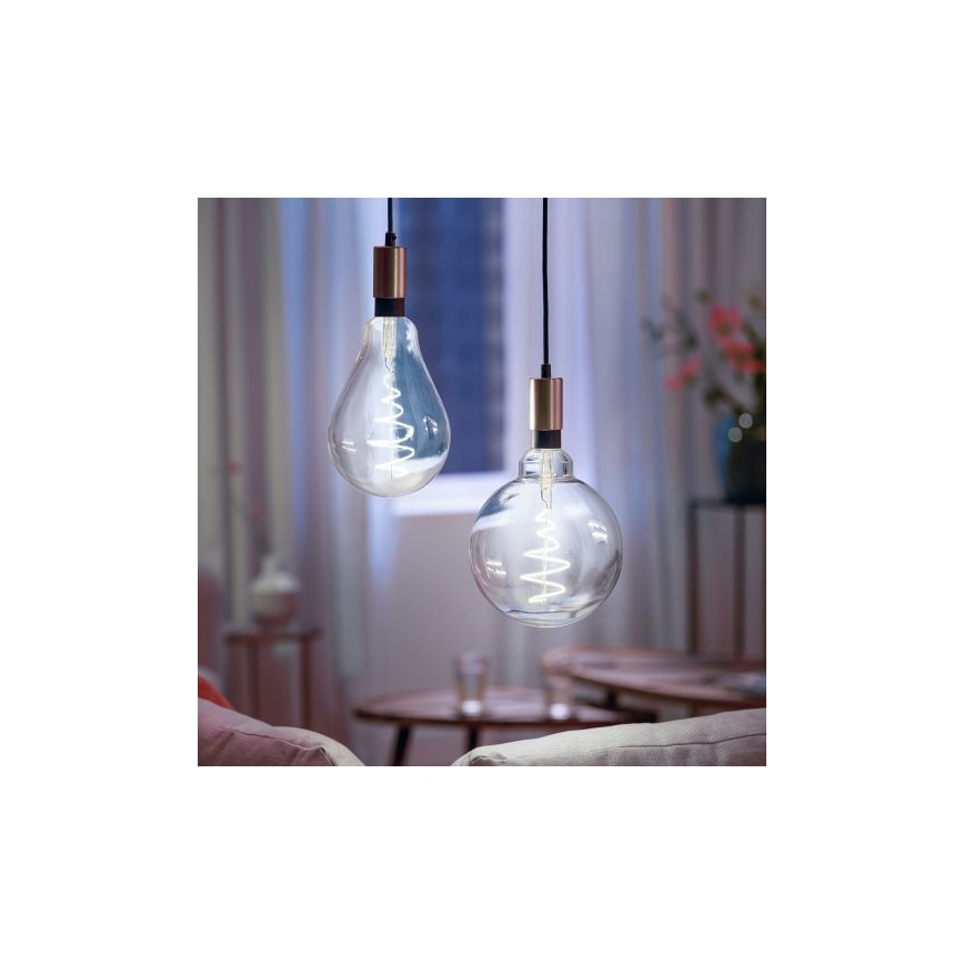 Светодиодная лампочка с регулированием яркости VINTAGE FILAMENT PS160 E27/6,5W/230V 2000-5000K CRI 90 Wi-Fi - WiZ
