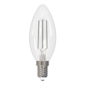 Светодиодная лампочка WHITE FILAMENT C35 E14/4,5W/230V 3000K