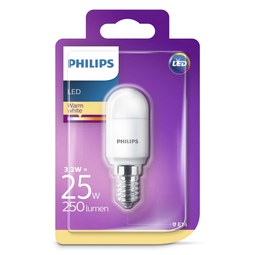 Светодиодная лампочка для холодильника Philips E14/3,2W/230V 2700К