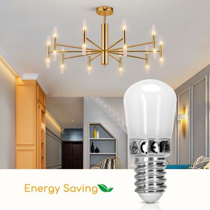 Светодиодная лампочка для холодильника T22 E14/2W/230V 3000K - Aigostar