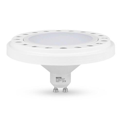 Светодиодная лампочка ECOLINE AR111 GU10/12W/230V 3000K 120° белый - Brilagi