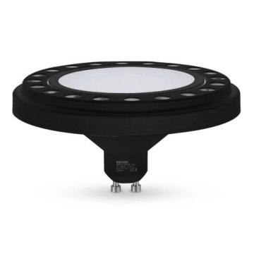 Светодиодная лампочка ECOLINE AR111 GU10/12W/230V 3000K 120° черный - Brilagi