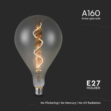 Светодиодная лампочка FILAMENT A160 E27/4W/230V 2700K
