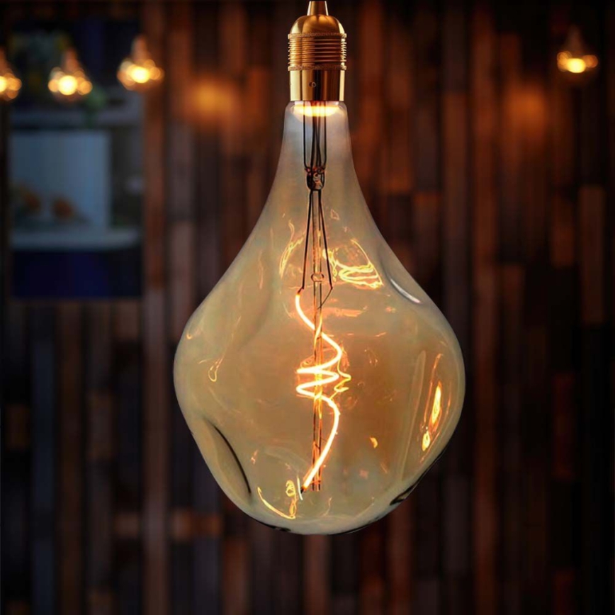 Светодиодная лампочка FILAMENT A165 E27/4W/230V 2700K