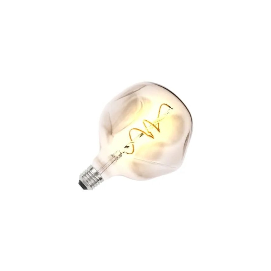 Светодиодная лампочка FILAMENT BUMPED SMOKE G125 E27/4W/230V 2000K дымчатый
