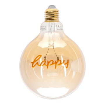 Светодиодная лампочка FILAMENT E27/4W/230V 1800K счастье - Aigostar