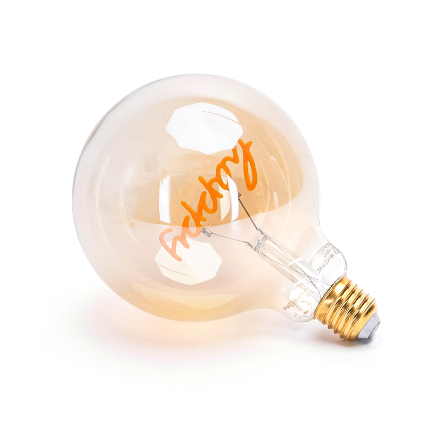 Светодиодная лампочка FILAMENT E27/4W/230V 1800K счастье - Aigostar