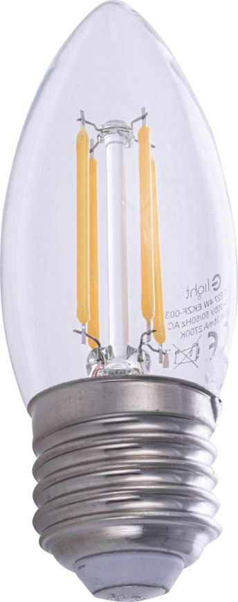 Светодиодная лампочка FILAMENT E27/4W/230V