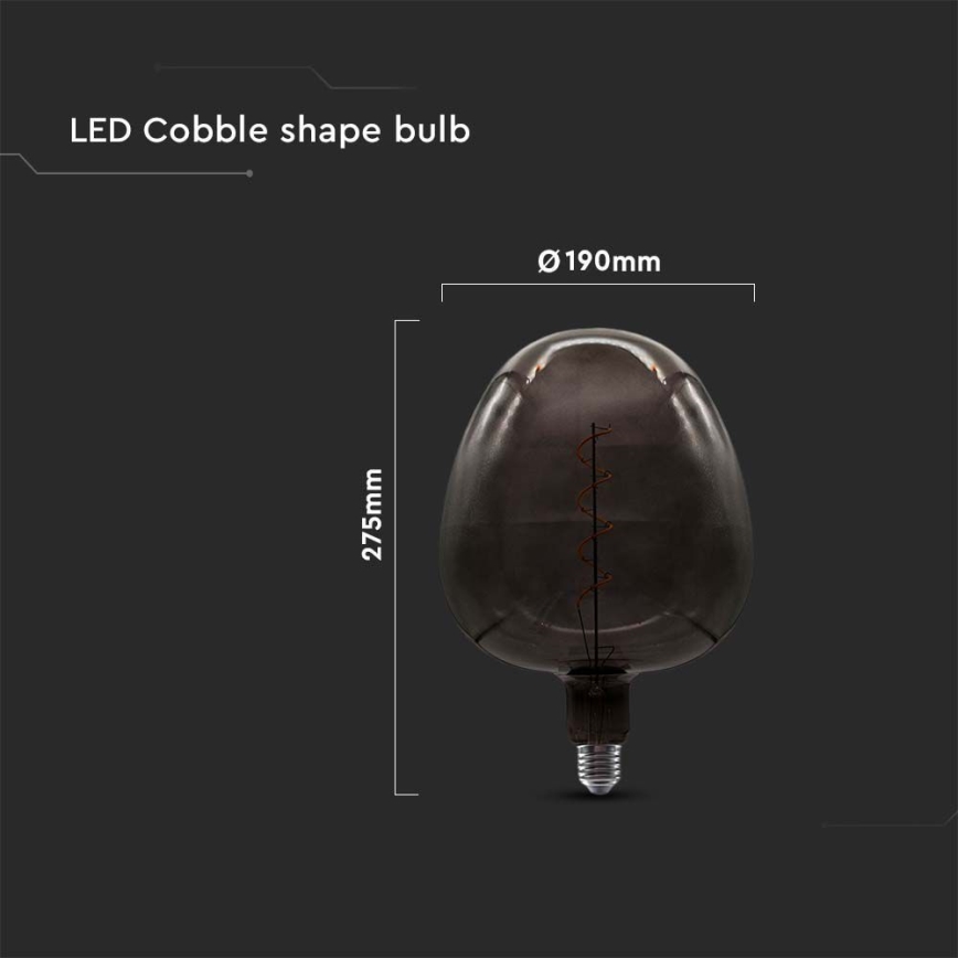 Светодиодная лампочка FILAMENT E27/4W/230V