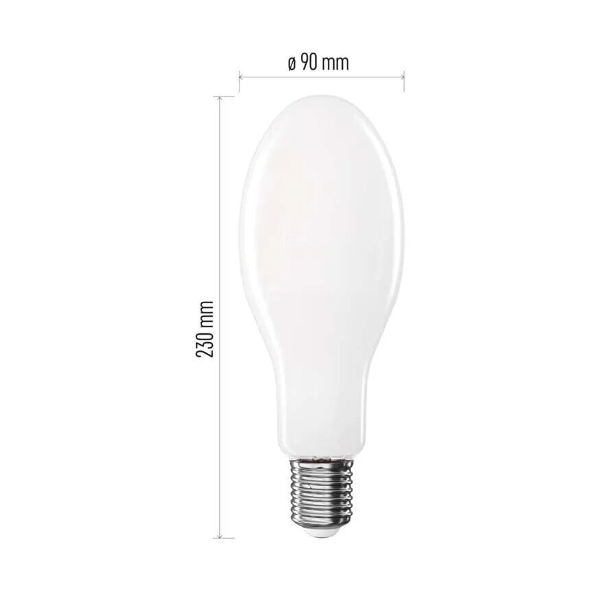Светодиодная лампочка FILAMENT ED90 E40/36W/230V 4000K 6000 лм