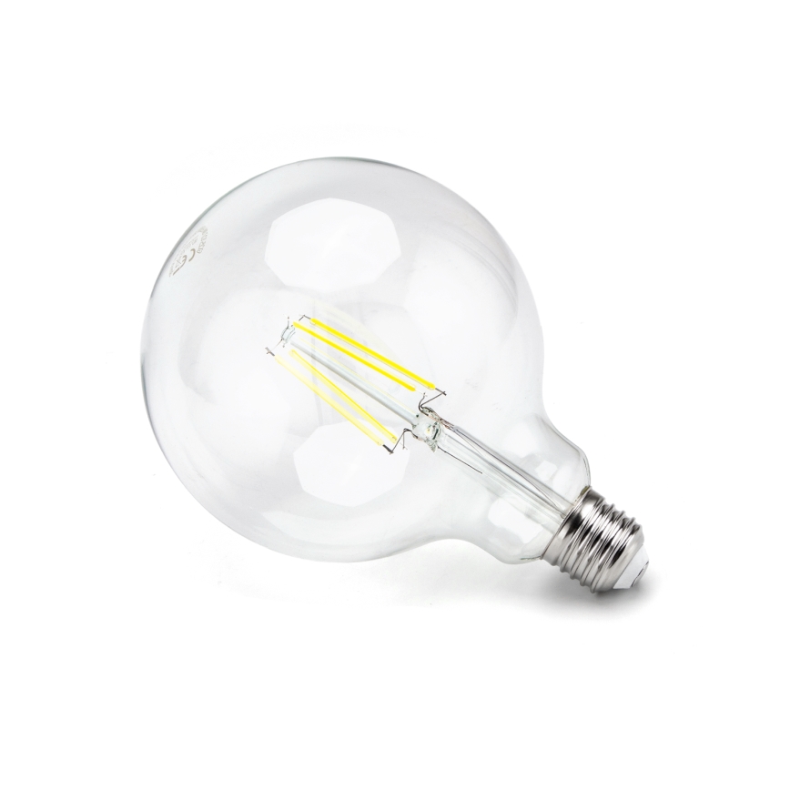 Светодиодная лампочка FILAMENT G125 E27/4W/230V 6500K - Aigostar