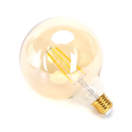 Светодиодная лампочка с регулированием яркости FILAMENT MESH Smart G125 E27/6W/230V 2700-6500K - Aigostar