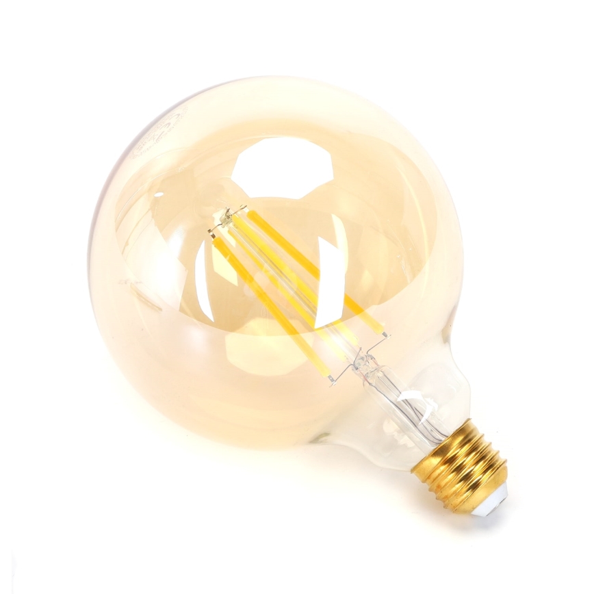 Светодиодная лампочка с регулированием яркости FILAMENT MESH Smart G125 E27/6W/230V 2700-6500K - Aigostar