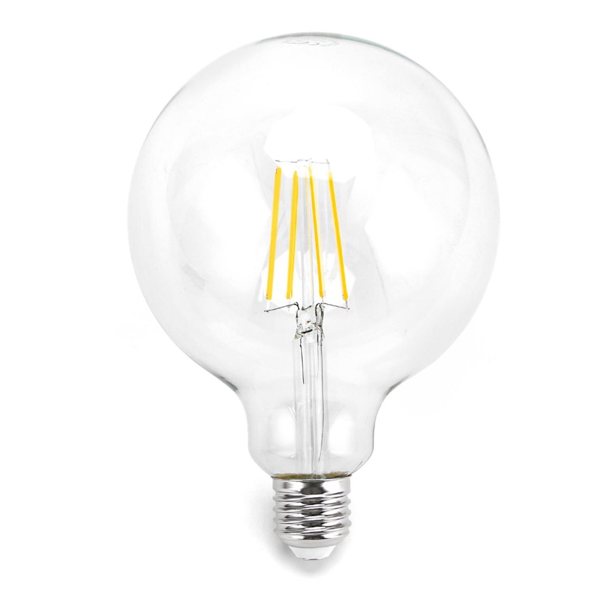Светодиодная лампочка FILAMENT G125 E27/6W/230V 2700K - Aigostar