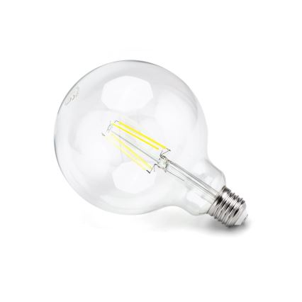 Светодиодная лампочка FILAMENT G125 E27/8W/230V 6500K - Aigostar