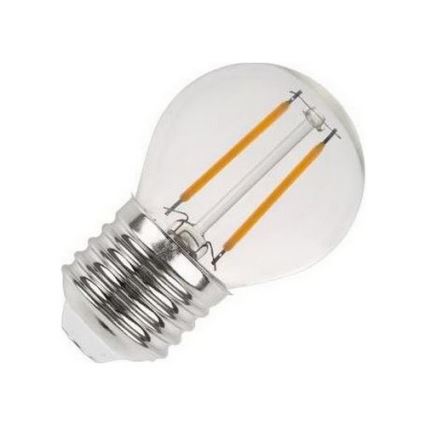 Светодиодная лампочка FILAMENT G45 E27/2W/230V 3000K