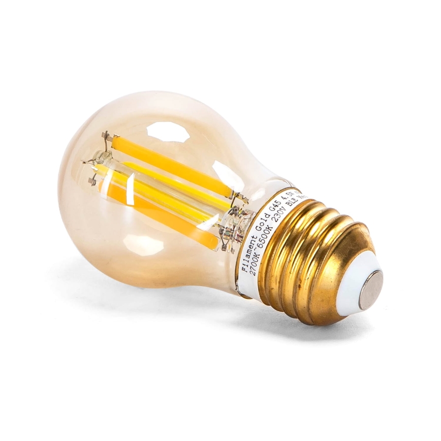 Светодиодная лампочка с регулированием яркости FILAMENT MESH Smart G45 E27/4,5W/230V 2700-6500K - Aigostar