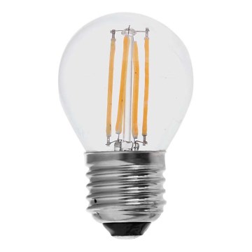 Светодиодная лампочка FILAMENT G45 E27/6W/230V 4000K