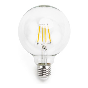 Светодиодная лампочка FILAMENT G95 E27/4W/230V 2700K - Aigostar