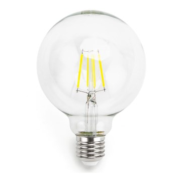 Светодиодная лампочка FILAMENT G95 E27/4W/230V 6500K - Aigostar