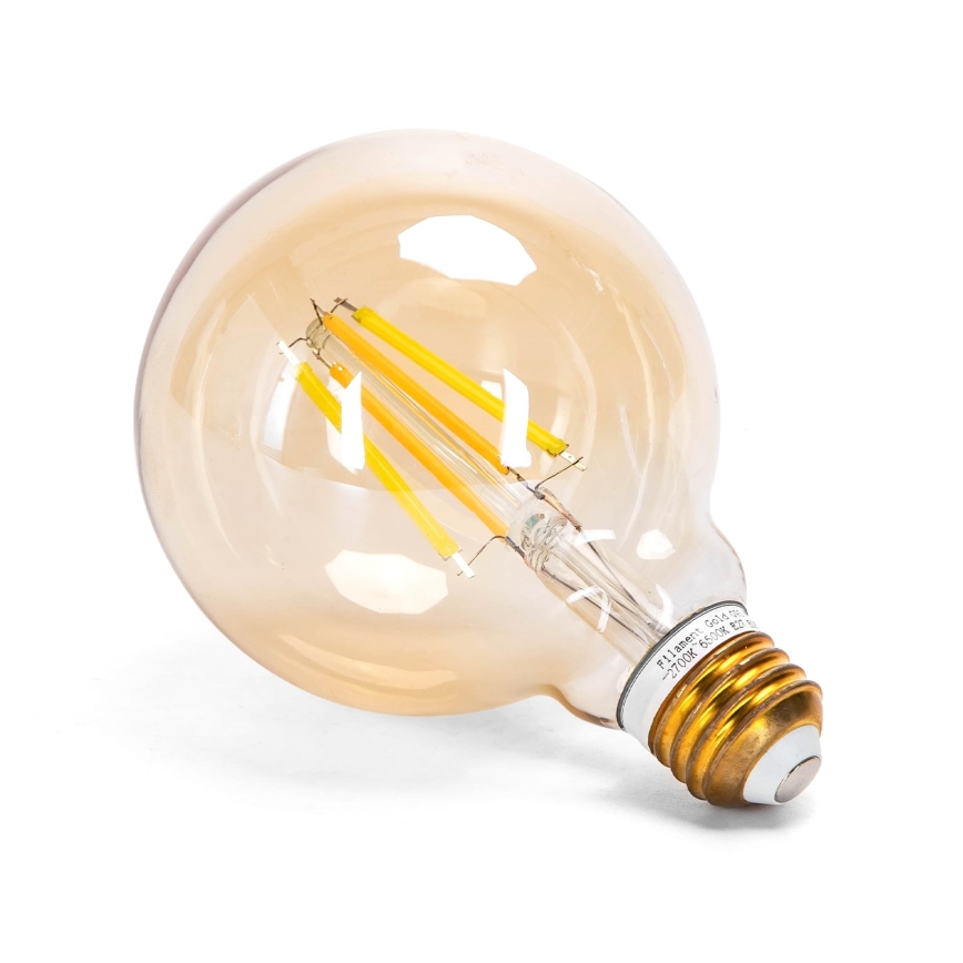 Светодиодная лампочка с регулированием яркости FILAMENT MESH Smart G95 E27/6W/230V 2700-6500K - Aigostar