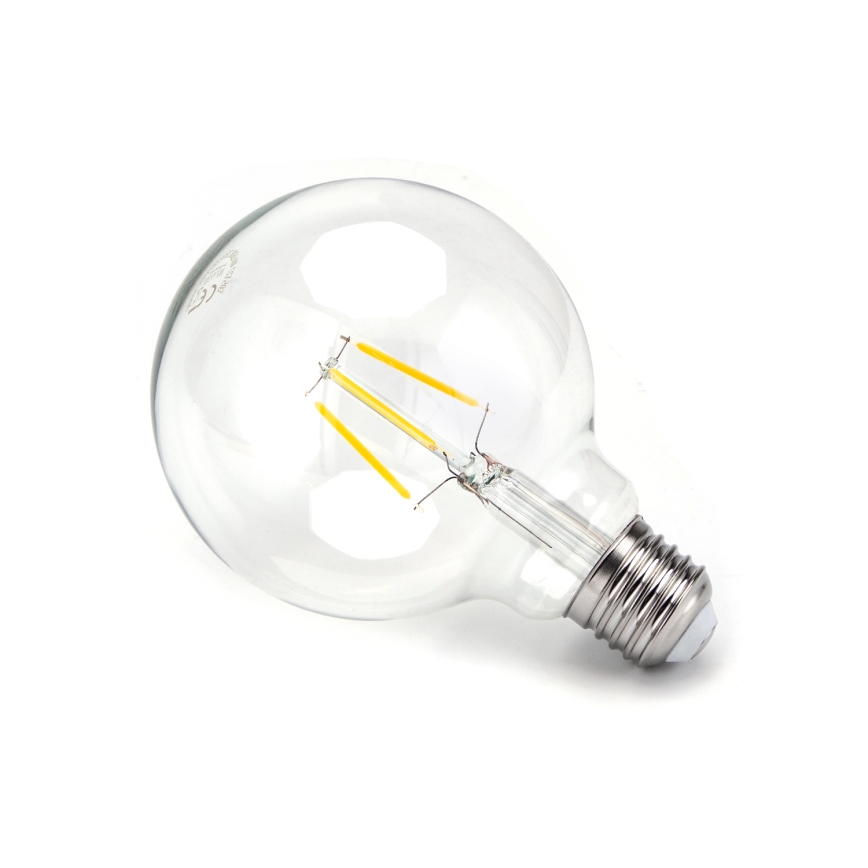 Светодиодная лампочка FILAMENT G95 E27/6W/230V 2700K - Aigostar