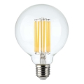 Светодиодная лампочка FILAMENT G95 E27/6W/230V 3000K