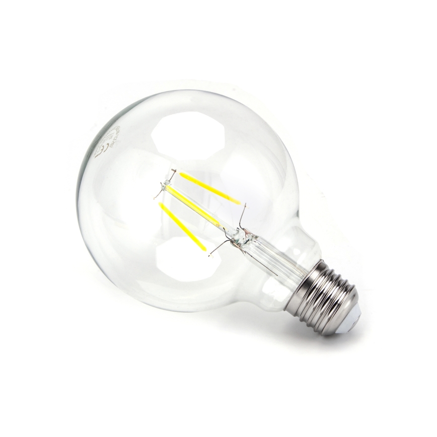 Светодиодная лампочка FILAMENT G95 E27/6W/230V 6500K - Aigostar