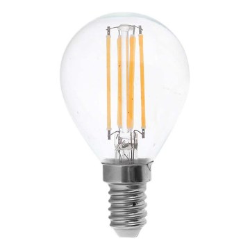 Светодиодная лампочка FILAMENT P45 E14/6W/230V 4000K