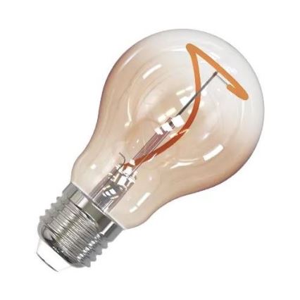Светодиодная лампочка FILAMENT SHAPE A60 E27/4W/230V 1800K коричневый