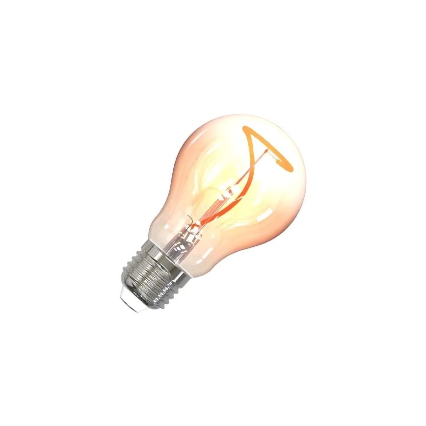 Светодиодная лампочка FILAMENT SHAPE A60 E27/4W/230V 1800K коричневый