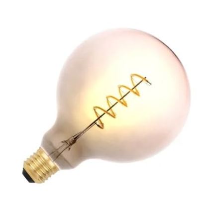 Светодиодная лампочка FILAMENT SPIRAL G125 E27/4W/230V 2000K серый/розовый