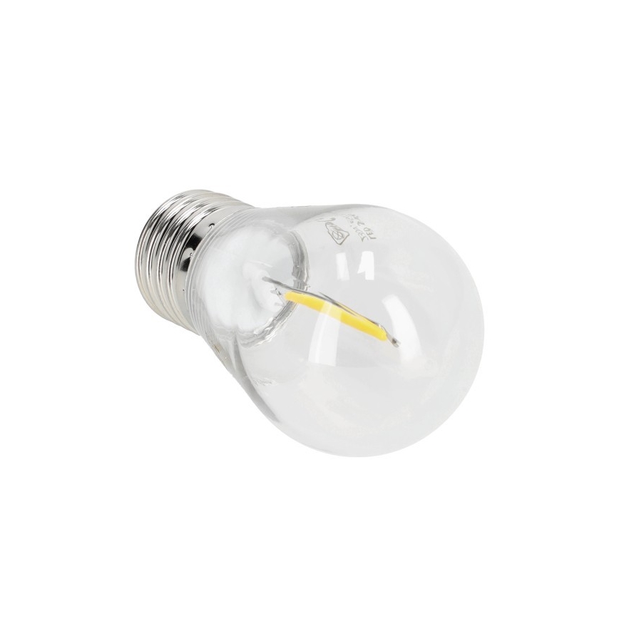 Светодиодная лампочка FILAMENT ST45 E27/1W/230V 2700K