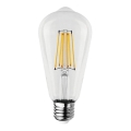 Светодиодная лампочка FILAMENT ST64 E27/12W/230V 3000K