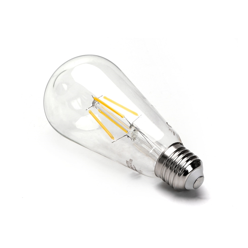 Светодиодная лампочка FILAMENT ST64 E27/6W/230V 2700K - Aigostar