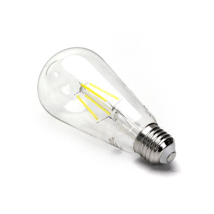 Светодиодная лампочка FILAMENT ST64 E27/6W/230V 6500K - Aigostar