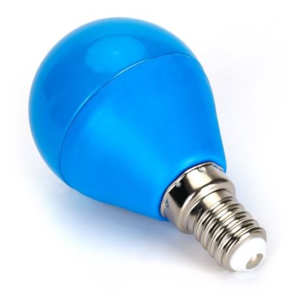 Светодиодная лампочка G45 E14/4W/230V синий - Aigostar