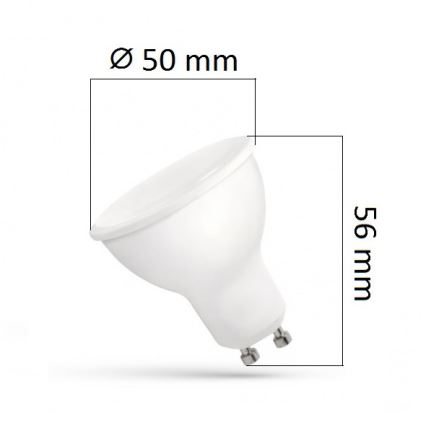 Светодиодная лампочка GU10/6W/230V 4000K