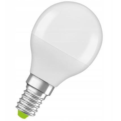 Светодиодная лампочка из переработанного пластика P45 E14/4,9W/230V 2700K - Ledvance