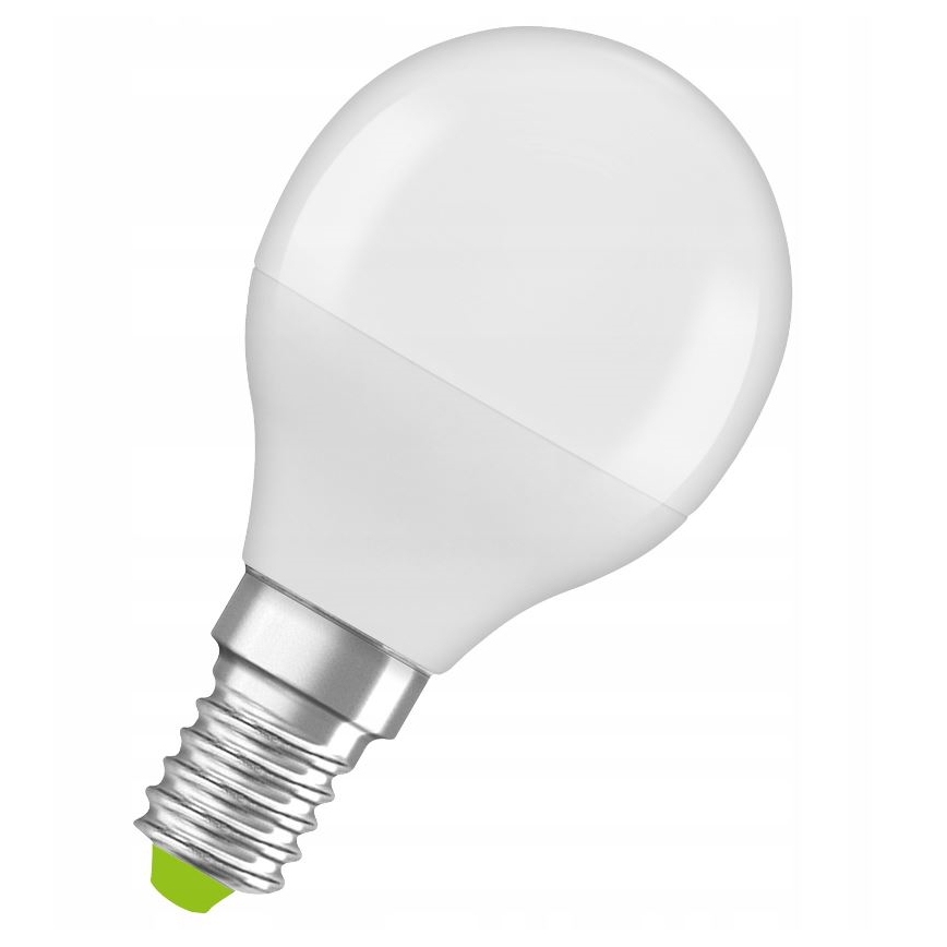 Светодиодная лампочка из переработанного пластика P45 E14/4,9W/230V 2700K - Ledvance