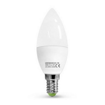 Светодиодная лампочка LEDSTAR C37 E14/7W/230V 4000K