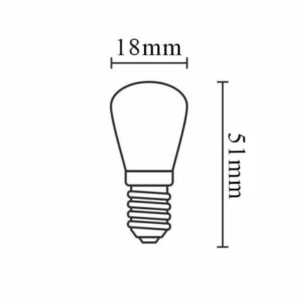 Светодиодная лампочка MINI E14/3,5W/230V 4000K