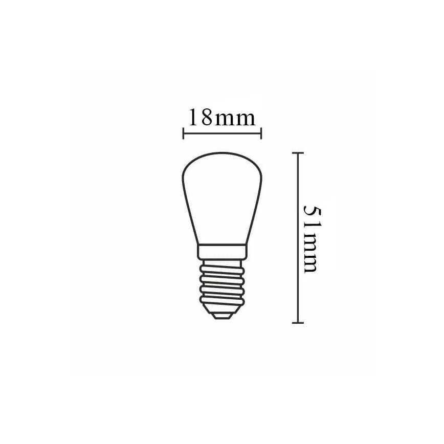 Светодиодная лампочка MINI E14/3,5W/230V 4000K