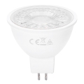 Светодиодная лампочка MR16 GU5,3/6W/12V 6500K - Aigostar